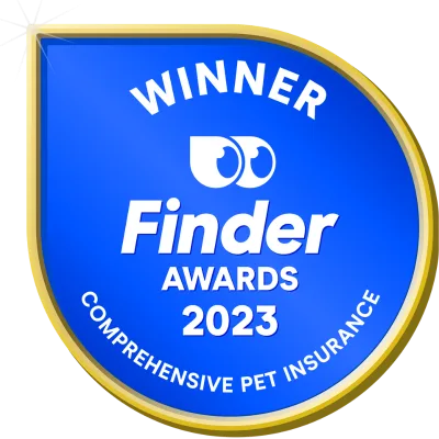 Finder comprehensive pet insurance award 2023 - Knose Pet Insurance