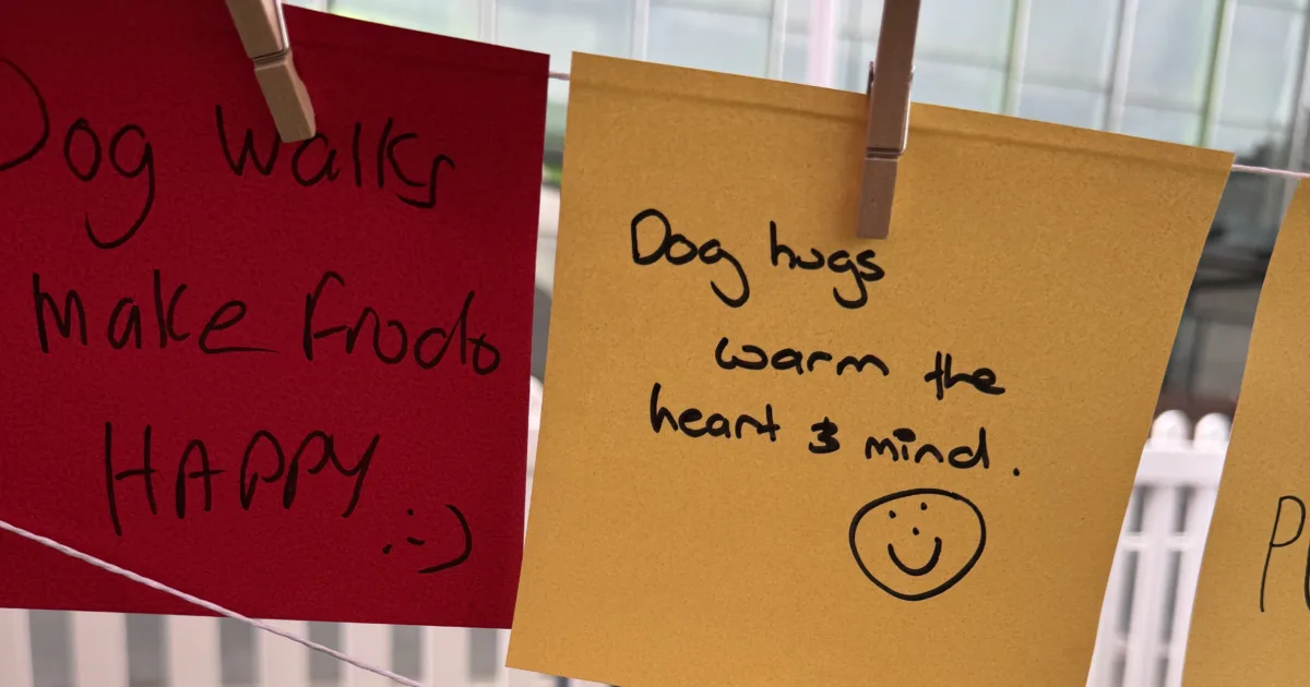 message from pet parents