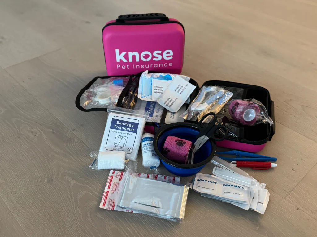 knose pet aid kit